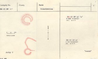 Plans, copied from Ordnance Survey Record Card