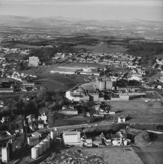 Oblique aerial photograph