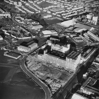 Oblique aerial photograph