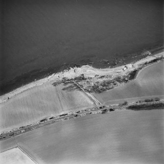 Aerial view of East Wemyss gasworks, taken from the NNW.