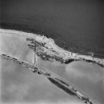 Aerial view of East Wemyss gasworks, taken from the NW.