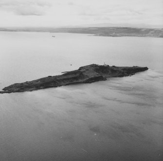 Aerial view from East South East, with Fife beyond.