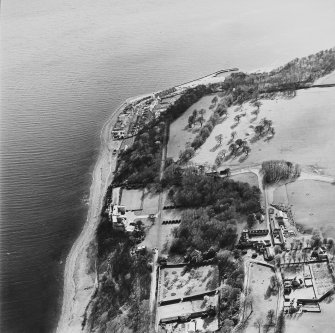 General aerial view of West Wemyss and Wemyss Castle, taken from the NE.