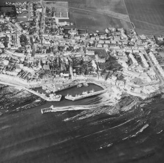 Pittenweem Harbour,
Aerial photograph