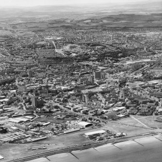 Aberdeen, City Centre, Banner Mill, Sandilands, Gasworks.
Aerial View.