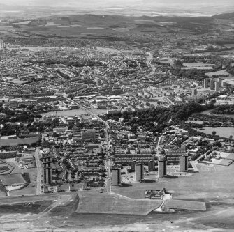 Aberdeen, City Centre, Seaton Housing Estate.
Aerial view of City Centre.