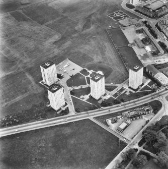 Oblique aerial view.