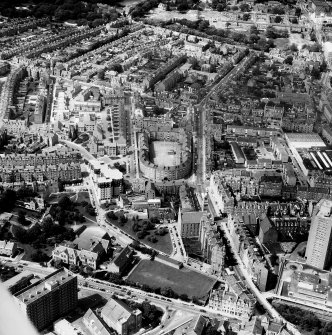 Aberdeen, Rosemount.
General aerial view centred on Rosemount Square.