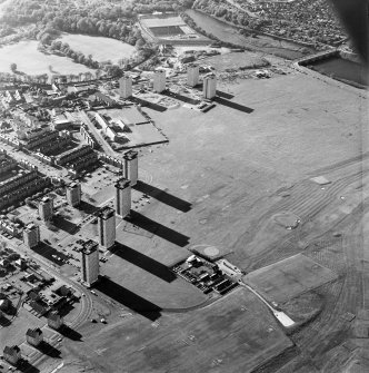 Aberdeen, Seaton, oblique aerial view, taken from the SE.