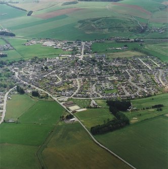Oblique view centred on the village, taken from the N.