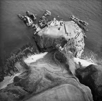 General oblique aerial view.