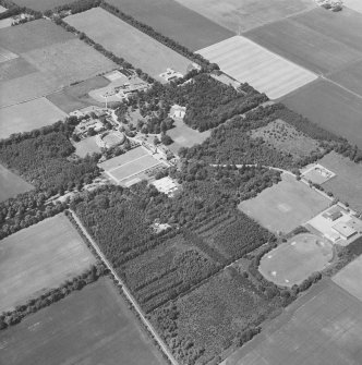 Oblique aerial view.