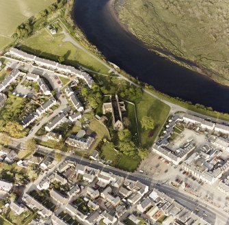 Oblique aerial view.