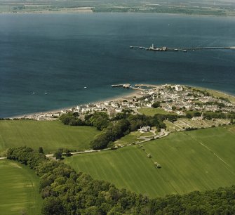 Aerial view of the town of Cromarty, taken from the SE.