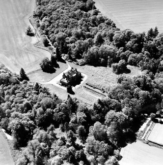 Aerial view of Cromarty House, from the NE.