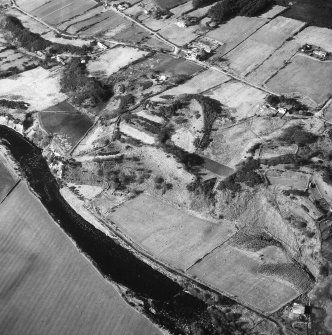 Aerial view of colliery