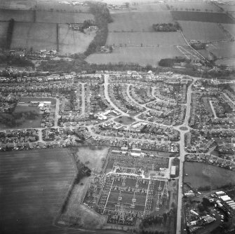 Currie, Edinburgh.
Aerial view.