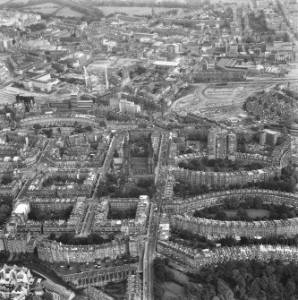 Oblique aerial view.