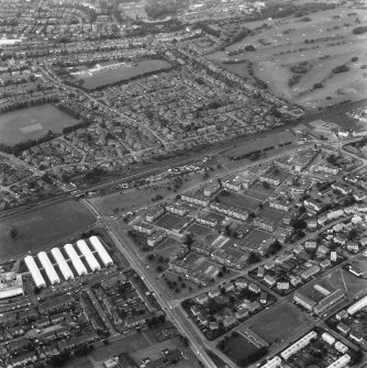 General aerial view of Corstorphine and Saughton