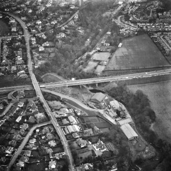 Edinburgh, Juniper Green, General.
General aerial view.