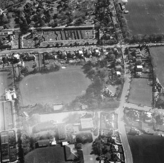 Oblique aerial view.