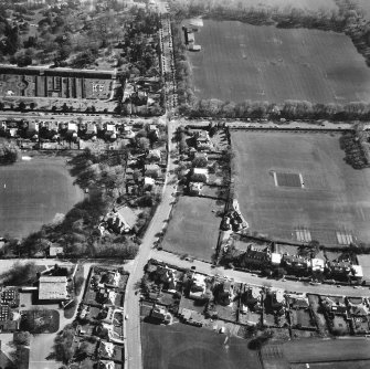 General oblique aerial view.