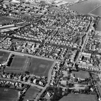 General oblique aerial view.