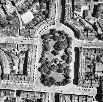 Edinburgh, New Town, Northern New Town.
Aerial view of Drummond Place.