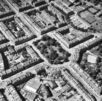 Edinburgh, New Town, Northern New Town.
Aerial view of Drummond Place.