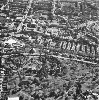 Canonmills.
Aerial view.