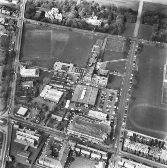 Comely Bank.
Aerial view.