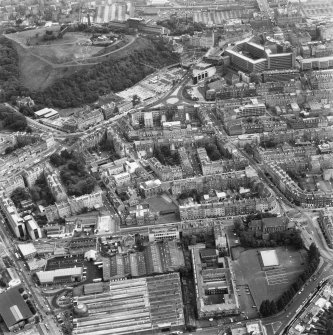 Aerial view of Broughton area