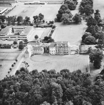 Oblique aerial view from NW.