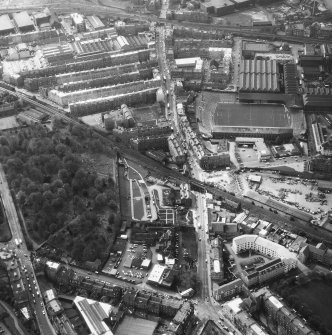 Edinburgh, Gorgie, General.
General oblique aerial view of Gorgie.