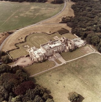 Oblique aerial view.