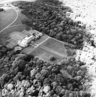 Oblique aerial view.