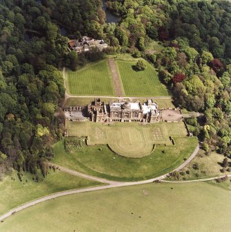 Oblique aerial view.