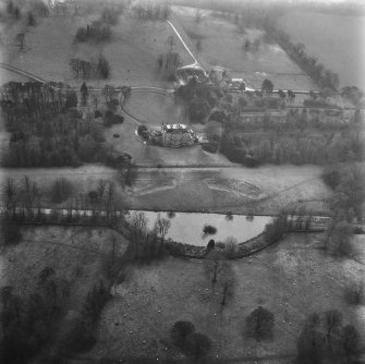 Newliston House
Aerial view from North East