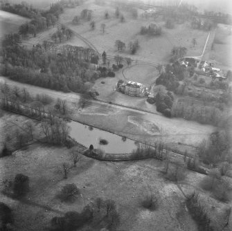 Newliston House
Aerial view from North West