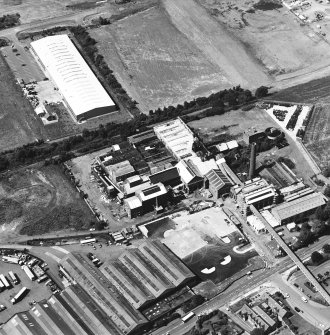 Oblique aerial view centred on Lady Victoria Colliery, taken from the ESE.