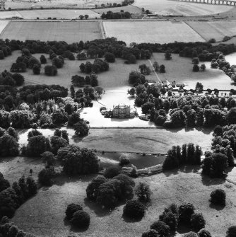 Newliston House
Aerial view from North