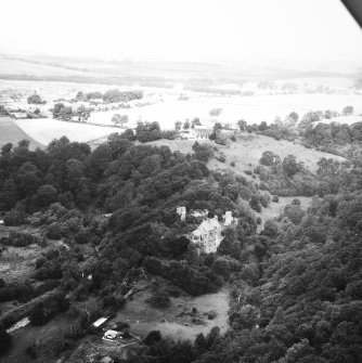 Oblique aerial view from South.