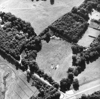 Hopetoun House.
Aerial view of posible garden from North East.
