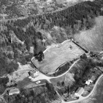 Oblique aerial view from South.