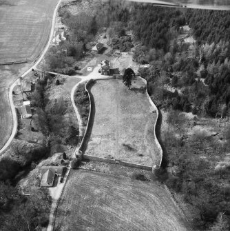 Oblique aerial view from North-East.