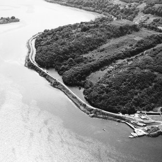 Crinan Canal.
Aerial view (NR 791 942).