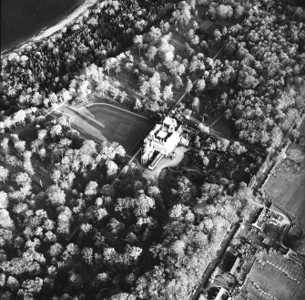 Oblique aerial view.