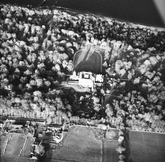 Oblique aerial view.