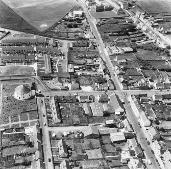 Bowmore, Islay.
Aerial view from East.