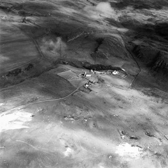 Oblique aerial photograph of Kilchoman, Islay, taken from the NW.